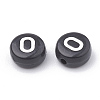 Opaque Acrylic Beads SACR-N002-02O-1