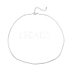 Brass Snake Chain Necklaces NJEW-K123-07P-2