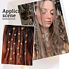 SUNNYCLUE 50Pcs Aluminum Dreadlocks Beads Hair Decoration OHAR-SC0001-03S-5
