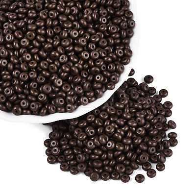 Opaque Glass Seed Beads SEED-N012-09A-16-1