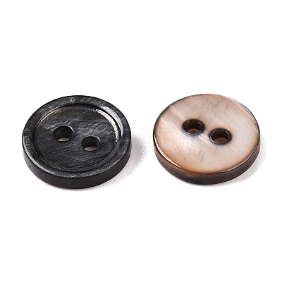 Freshwater Shell Buttons BUTT-T013-04-1