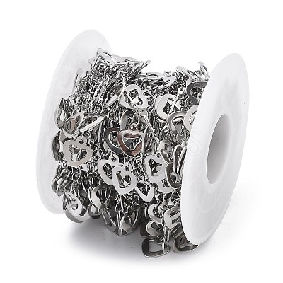 304 Stainless Steel Link Chains CHS-U002-05P-03-1