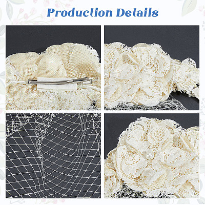 Mesh Veil Hair Bands OHAR-WH20816-004P-1