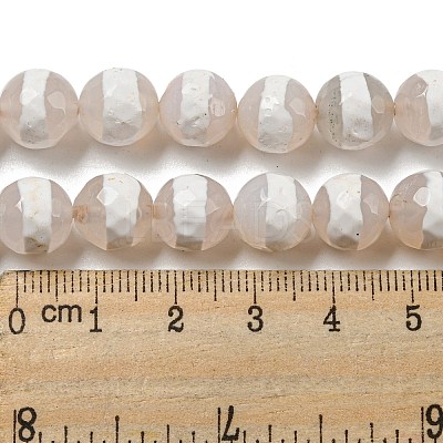 Tibetan Style dZi Beads Strands G-P526-D06-02-1