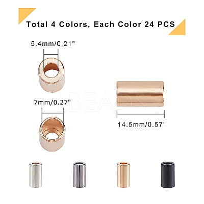 Alloy End Caps PALLOY-PH0001-40-WH-1