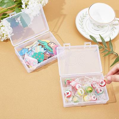 Transparent Plastic Bead Containers CON-WH0072-41A-1