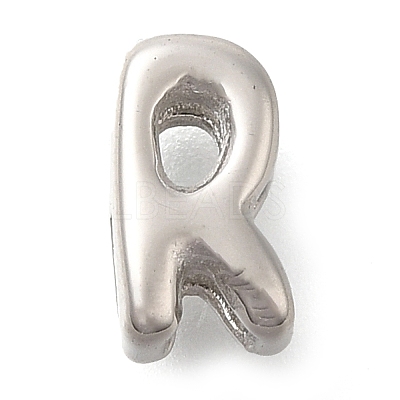 304 Stainless Steel Slide Charms STAS-B075-37P-R-1