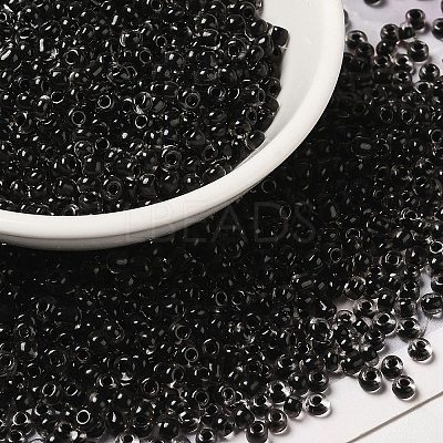 8/0 Transparent Glass Seed Beads SEED-F003-03B-08-1
