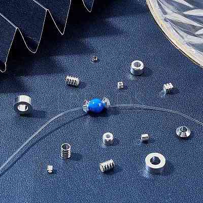 60Pcs 10 Style Brass Beads KK-SC0002-62-1