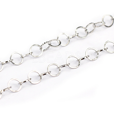 Tarnish Resistant 304 Stainless Steel Cable Chains CHS-L001-95-5mm-1