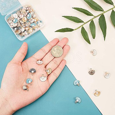 Zinc Alloy Enamel Pendants ENAM-NB0001-13-1