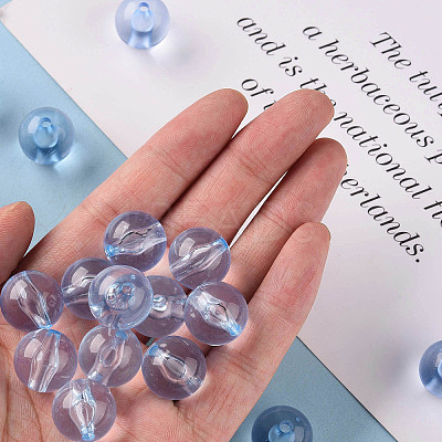 Transparent Acrylic Beads MACR-S370-A16mm-749-1