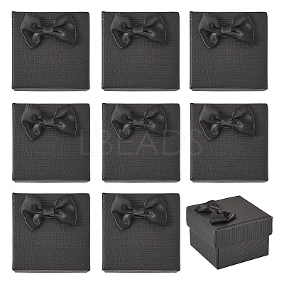 Square Cardboard Paper Ring Gift Storage Boxes CON-TAC0001-17A-1