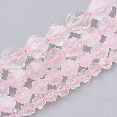 Natural Rose Quartz Beads Strands G-S332-12mm-013-1