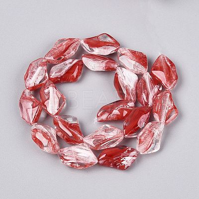 Handmade Lampwork Beads Strands LA-N046-02K-1