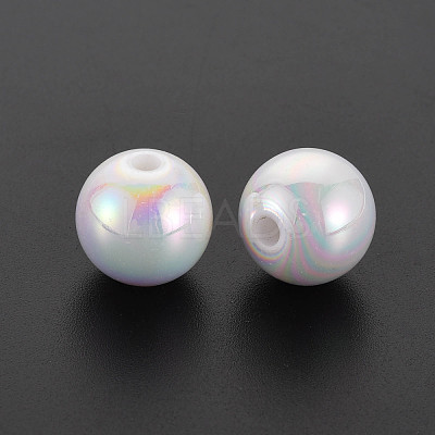 Opaque Acrylic Beads MACR-S370-14mm-01-1
