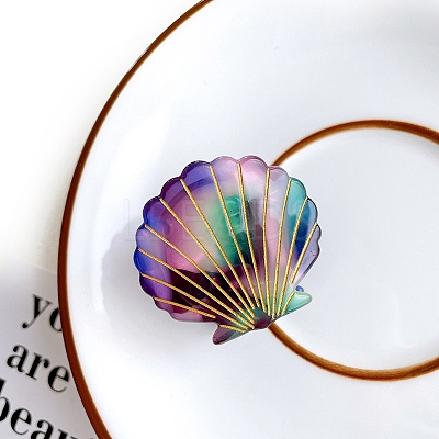 Cellulose Acetate(Resin) Claw Hair Clips PW-WG7C28E-01-1