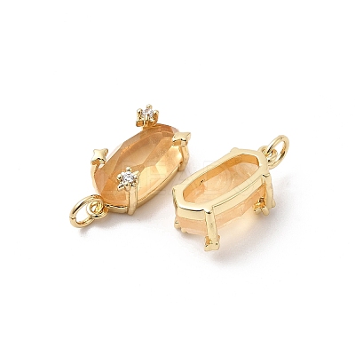 Faceted Natural Citrine Pendants X-KK-Z137-14G-02-1