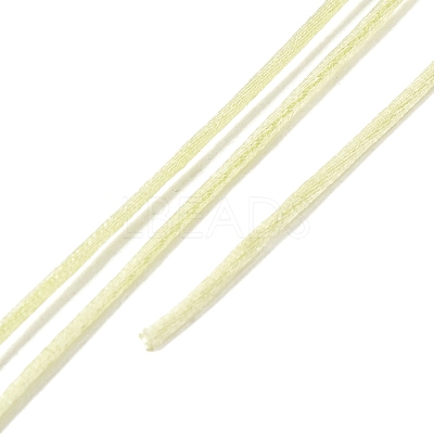 Nylon Satin Rattail Cords NWIR-L006-1mm-31-1