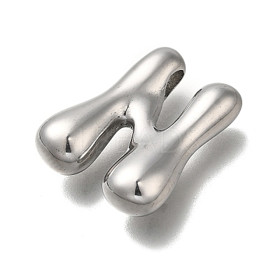 304 Stainless Steel Pendants STAS-S166-02P-14-1