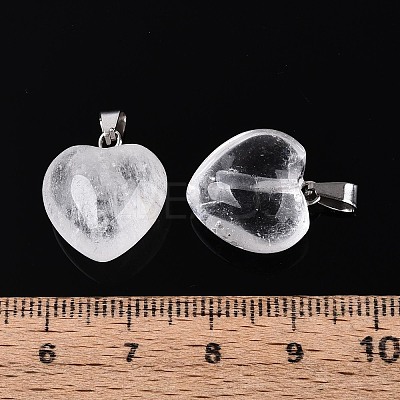Natural Quartz Crystal Pendants G-T143-49M-1