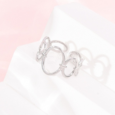 304 Stainless Steel Cuff Open Rings SA-CBA4160-36P-1