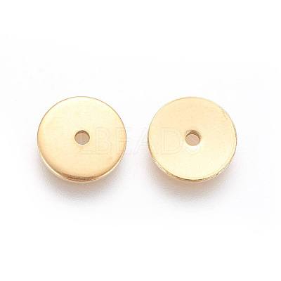 Ion Plating(IP) 304 Stainless Steel Spacer Beads X-STAS-G193-07B-G-1