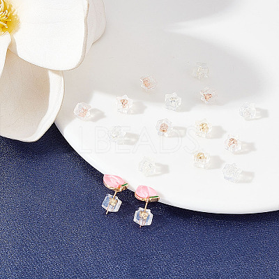 36Pcs 3 Colors Silicone Ear Nuts SIL-AR0001-08-1