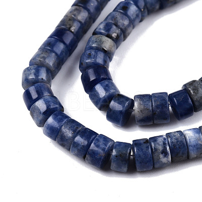 Natural Sodalite Beads Strands G-N326-148C-1