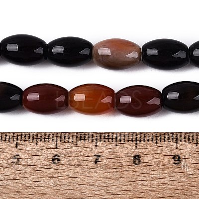 Natural Agate Beads Strands G-N362-18A-01-1