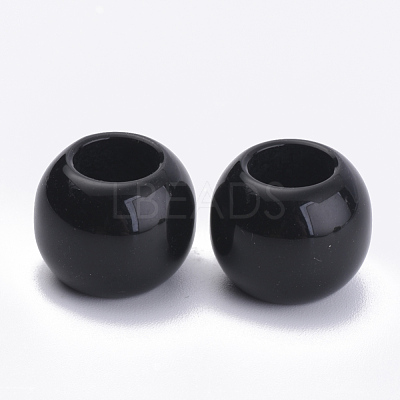 Opaque Acrylic Beads X-SACR-S300-15B-02-1
