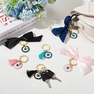Evil Evil Enamel Pendant Keychain KEYC-AB00004-1