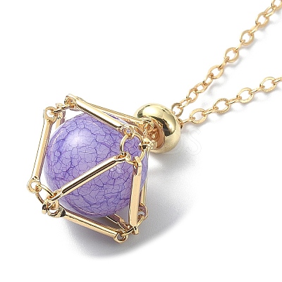 304 Stainless Steel Braided Macrame Pouch Empty Stone Holder for Pendant Necklace Making NJEW-TA00079-02-1