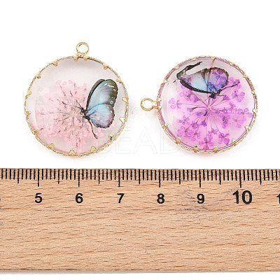 Brass Glass Pendants GL-CBA591C-01G-1