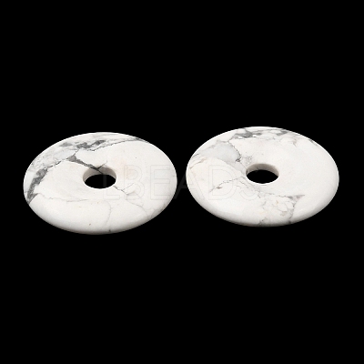 Natural Howlite Pendants G-A320-01A-23-1