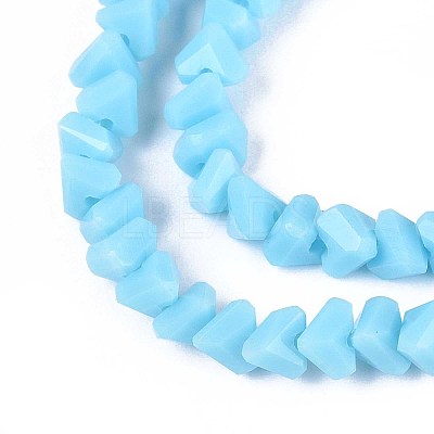 Opaque Glass Beads Strands GLAA-N019-4mm-18-1