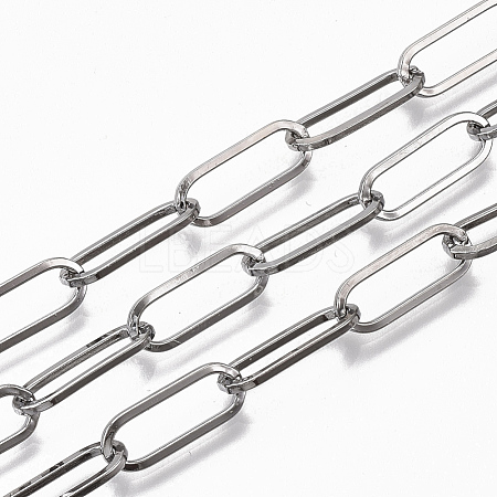 Unwelded Iron Paperclip Chains CH-S125-02A-B-1