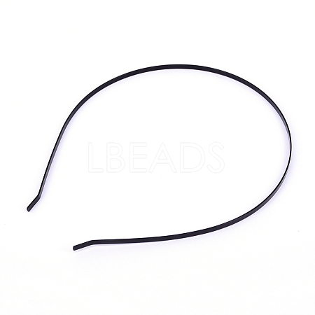Hair Accessories Iron Hair Band Findings OHAR-WH0017-06C-1