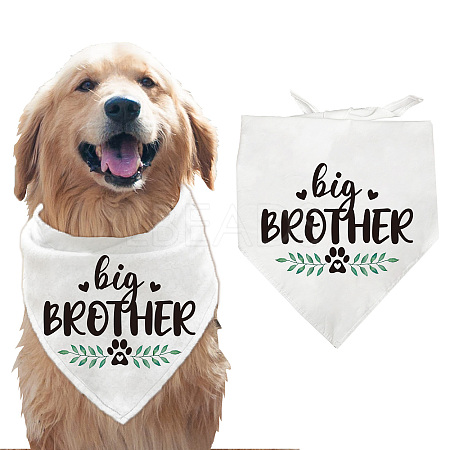 Cotton Dog's Kerchief AJEW-WH0503-004-1