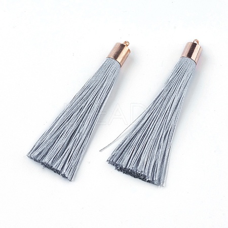 Polyester Tassel Big Pendant Decorations X-FIND-E018-D34-1