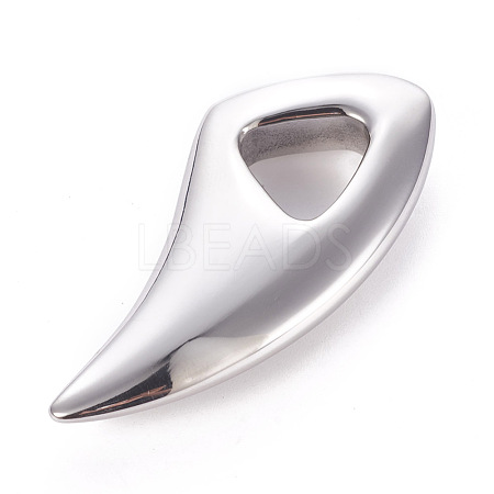 Tarnish Resistant 304 Stainless Steel Pendants STAS-F218-04P-1