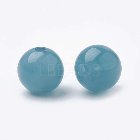 Imitation Gemstone Acrylic Beads X-JACR-S047-006B-12mm-1