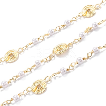 Handmade Brass Beaded Chains CHC-M021-17LG-1