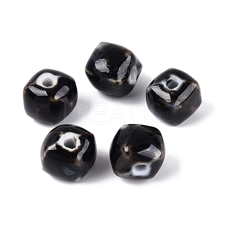 Vintage Handmade Porcelain Beads PORC-N013-18-01-1