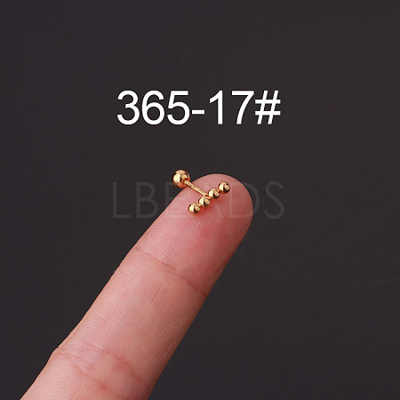 316L Surgical Stainless Steel Cartilage Earrings WG35966-17-1