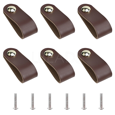 Leather Handle DIY-WH0182-19B-1