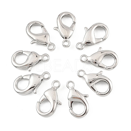SHEGRACE Brass Lobster Claw Clasps XGR0011P-05P-1