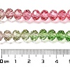 Transparent Painted Glass Beads Strands DGLA-A034-T8mm-A18-3