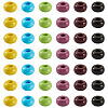 120Pcs 6 Colors Opaque Acrylic European Beads SACR-TA0001-24-2