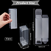  30Pcs Rectangle Transparent Plastic PVC Box Gift Packaging CON-NB0002-11-2